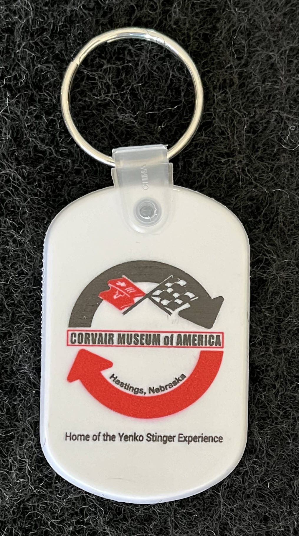 CMoA Logo Keychain - Clear or White