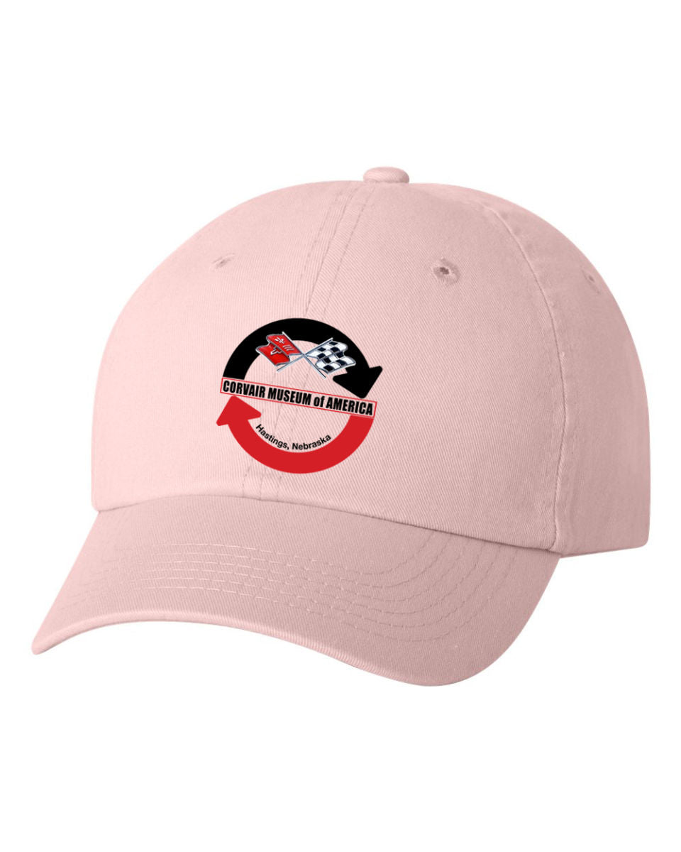 Brushed Twill Low Profile Cap with Embroidered Logo