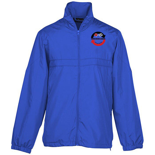 Weather Resistant Lightweight Jacket w/ Embroidered Logo